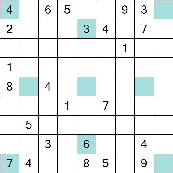 Girandola Sudoku - Hard