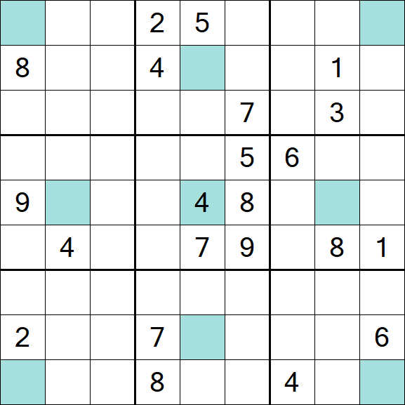 Girandola Sudoku - Schwierig