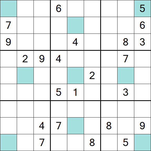Girandola Sudoku - Hard
