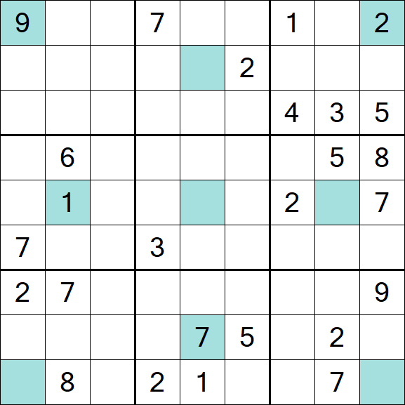 Girandola Sudoku - Hard