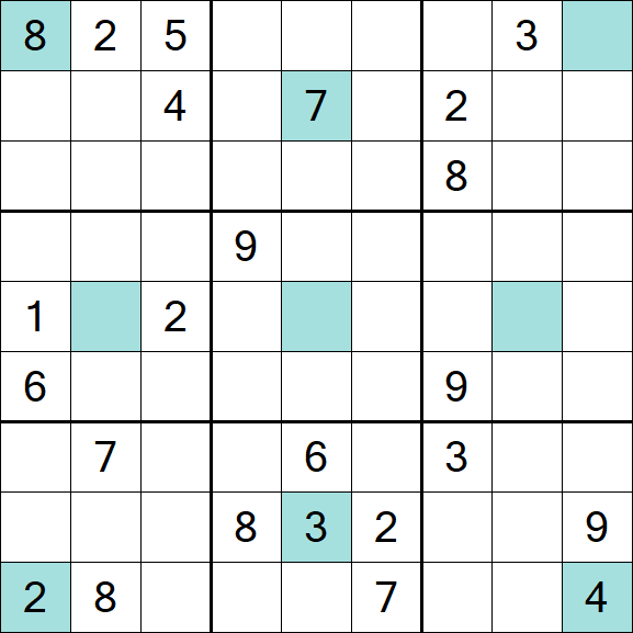 Girandola Sudoku - Difícil