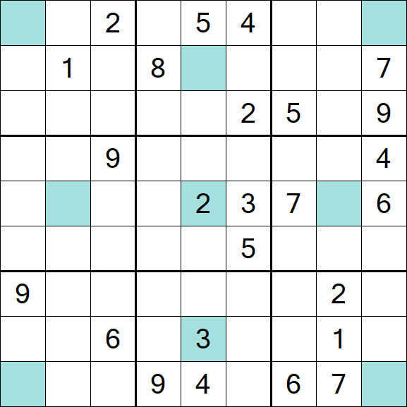 Girandola Sudoku - Schwierig