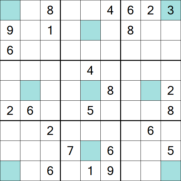 Girandola Sudoku - Difficile