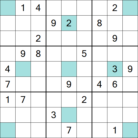 Girandola Sudoku - Difficile