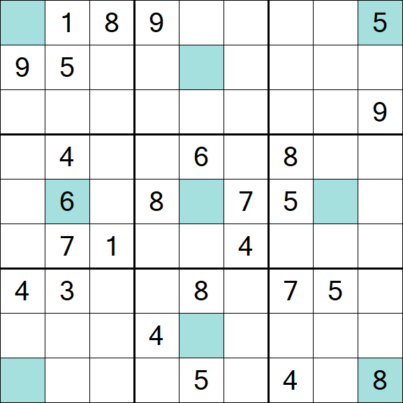 Girandola Sudoku - Difficile