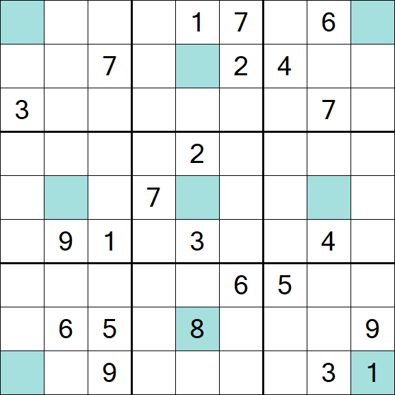 Girandola Sudoku - Difficile
