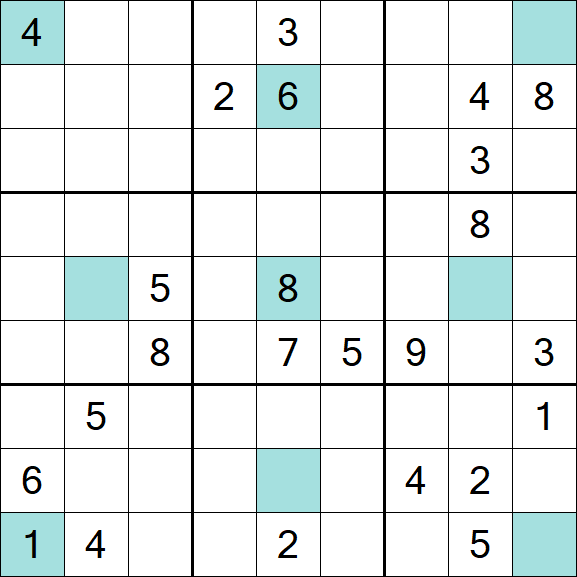 Girandola Sudoku - Difficile