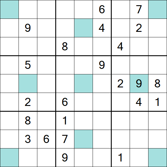 Girandola Sudoku - Difficile