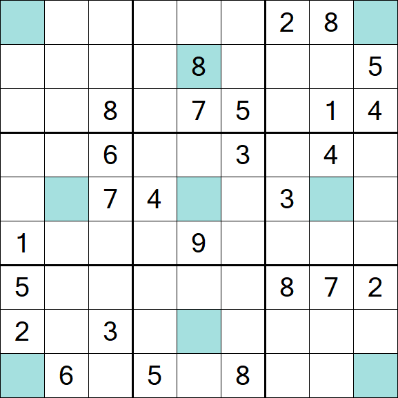 Girandola Sudoku - Difficile