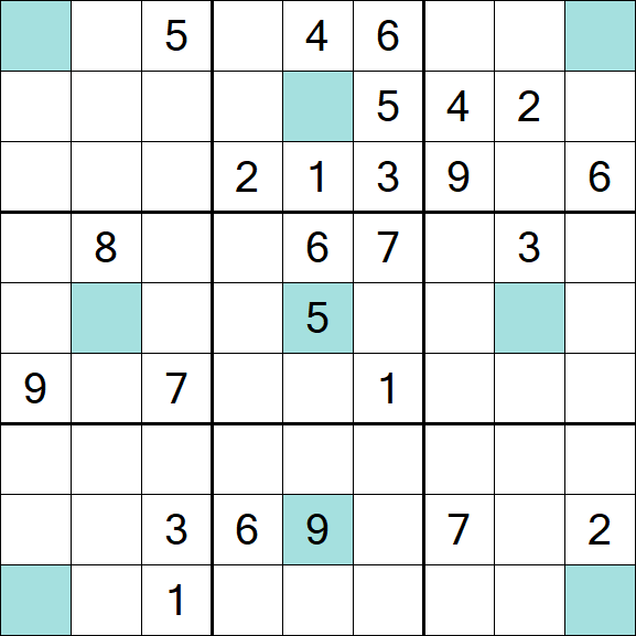 Girandola Sudoku - Difficile