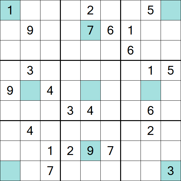 Girandola Sudoku - Schwierig