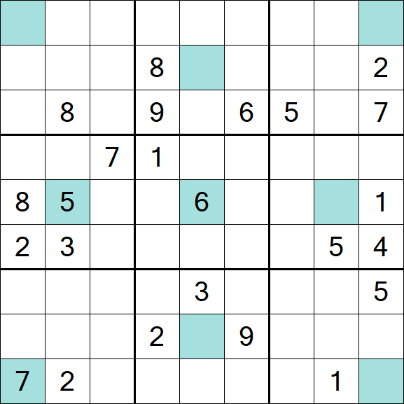 Girandola Sudoku - Difícil