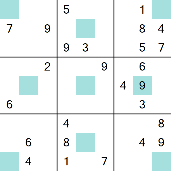 Girandola Sudoku - Difícil