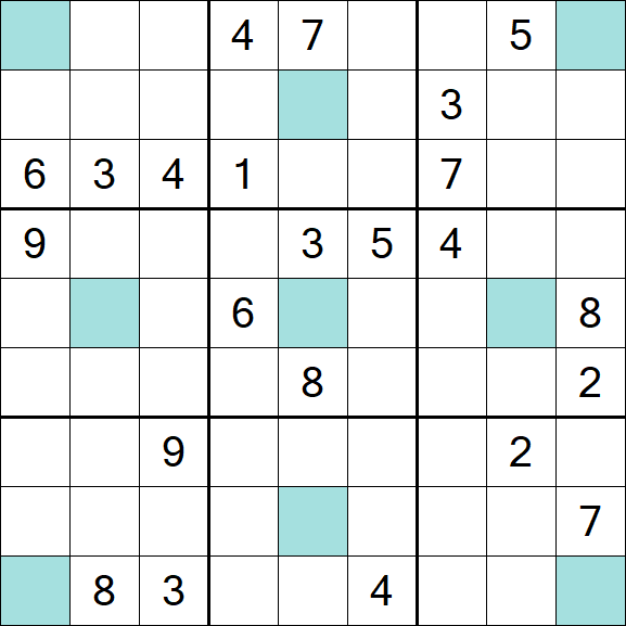 Girandola Sudoku - Hard