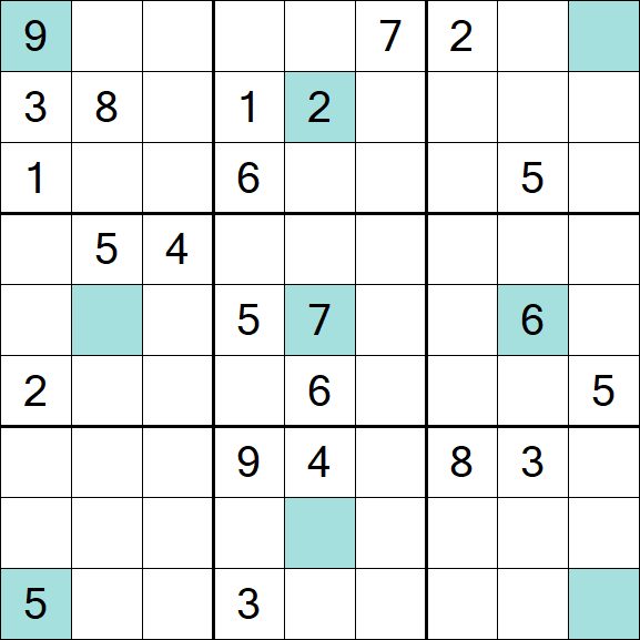 Girandola Sudoku - Hard