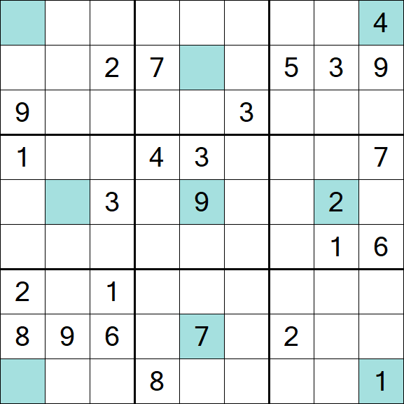 Girandola Sudoku - Hard