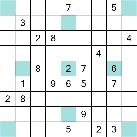 Girandola Sudoku - Difficile