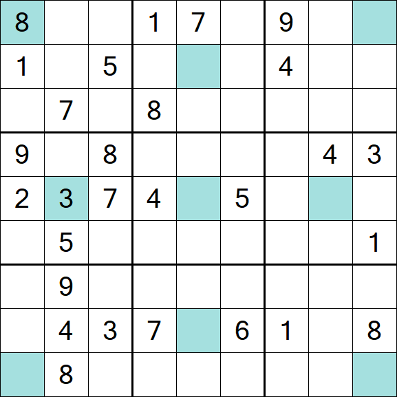 Girandola Sudoku - Difficile