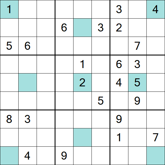 Girandola Sudoku - Difficile