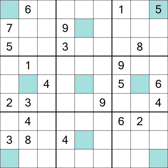 Girandola Sudoku - Difficile