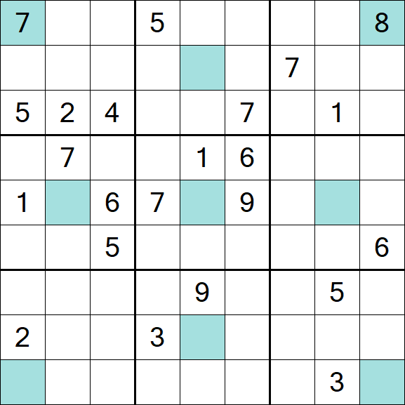 Girandola Sudoku - Difficile