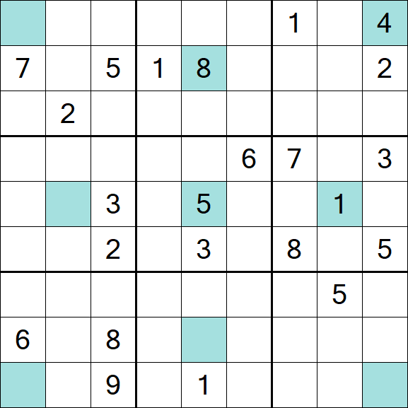 Girandola Sudoku - Difficile
