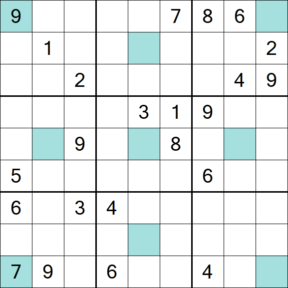 Girandola Sudoku - Difícil