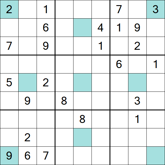 Girandola Sudoku - Hard