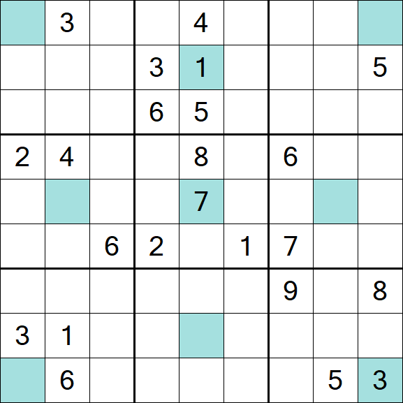 Girandola Sudoku - Difficile