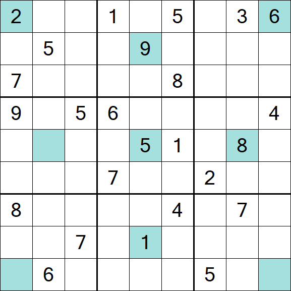 Girandola Sudoku - Difícil