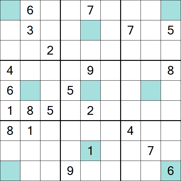 Girandola Sudoku - Difficile