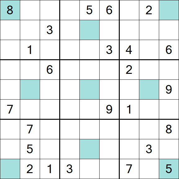 Girandola Sudoku - Difficile