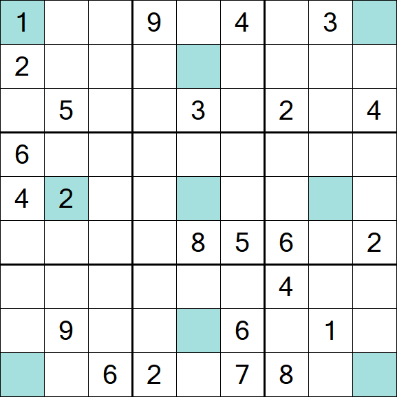 Girandola Sudoku - Difficile