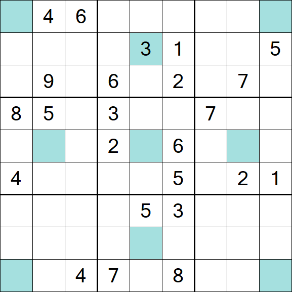 Girandola Sudoku - Difficile