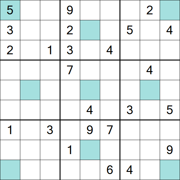 Girandola Sudoku - Difícil