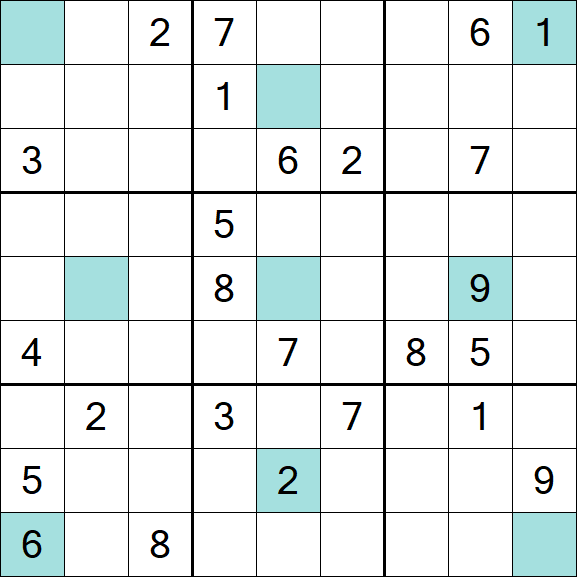 Girandola Sudoku - Difícil