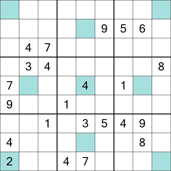 Girandola Sudoku - Difícil