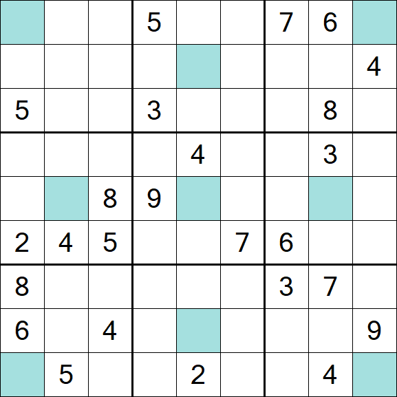 Girandola Sudoku - Difícil