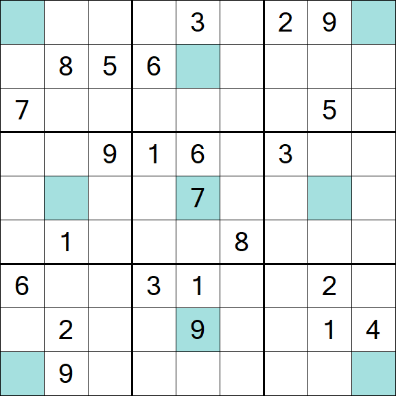 Girandola Sudoku - Difícil