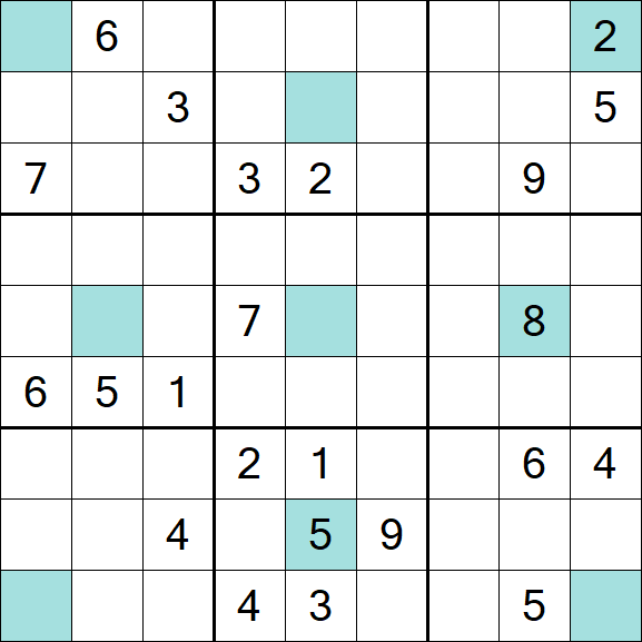 Girandola Sudoku - Difícil