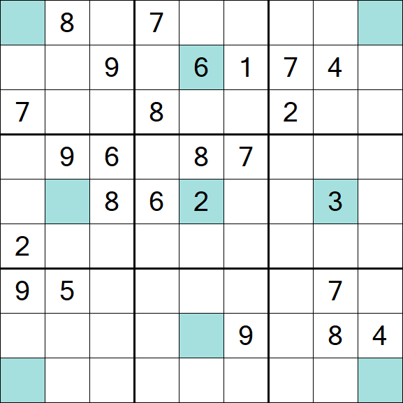 Girandola Sudoku - Difícil