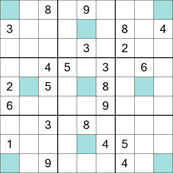 Girandola Sudoku - Difícil