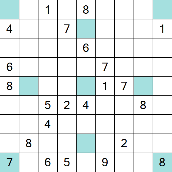 Girandola Sudoku - Difícil