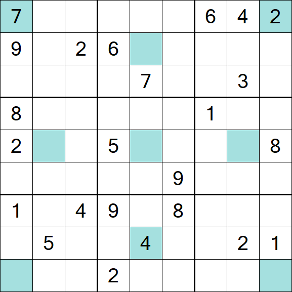 Girandola Sudoku - Difícil