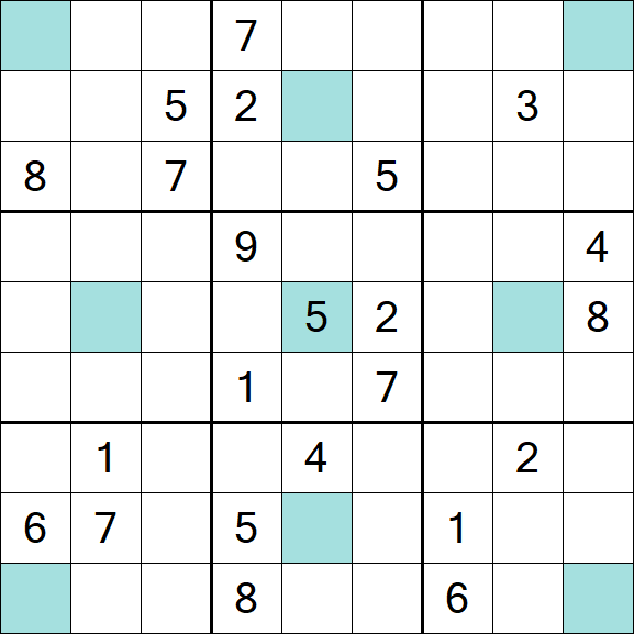 Girandola Sudoku - Difícil