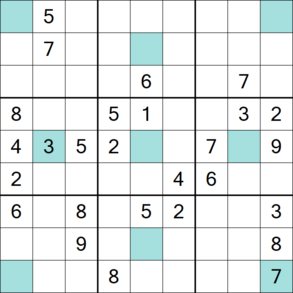 Girandola Sudoku - Difícil