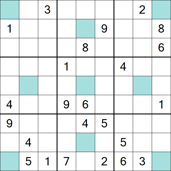 Girandola Sudoku - Difícil
