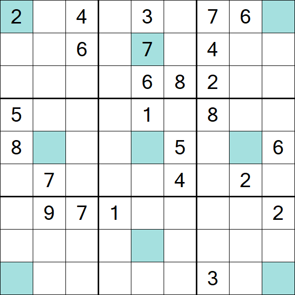 Girandola Sudoku - Difícil