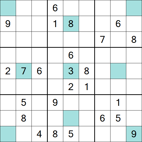 Girandola Sudoku - Schwierig