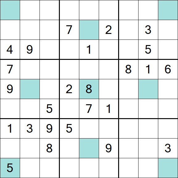 Girandola Sudoku - Difficile